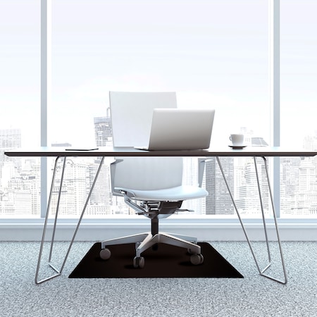 FLOORTEX Chair Mat for Low Pile Carpet,Rectangula