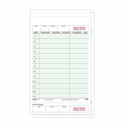 NCC No Carbon 13 Line Gst Checks 2Pt; PK2000