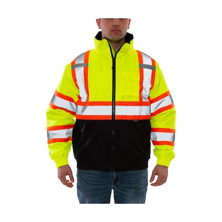 BOMBER II Bomber II Jacket, High Vis, Ylw, 4XL
