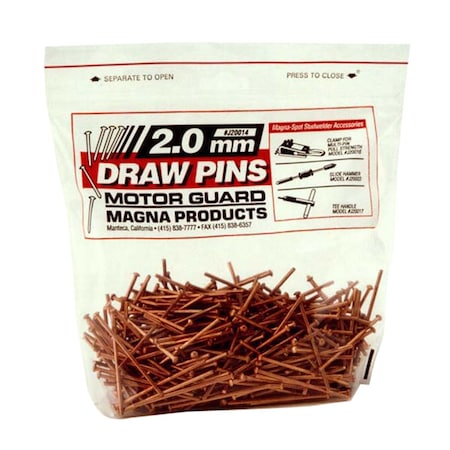 MOTOR GUARD Draw Pins,2.5mm