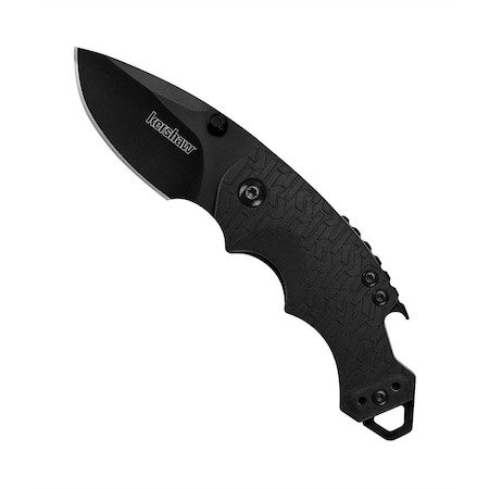 KERSHAW Folding Knife,Multi-Func,Black