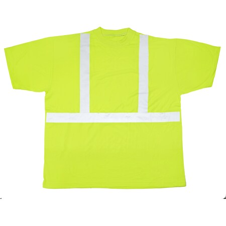 MUTUAL INDUSTRIES High Visibility Polyester ANSI Class,PK2