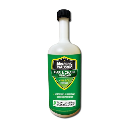 MECHANIC IN A BOTTLE Bar and Chain Lubricant, 24 oz
