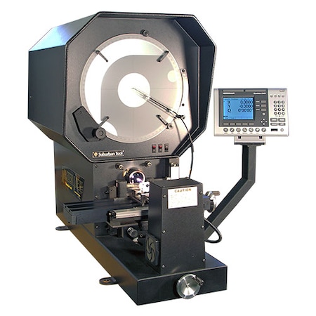 SUBURBAN Optical Comparator,2 Axis Dro,14&