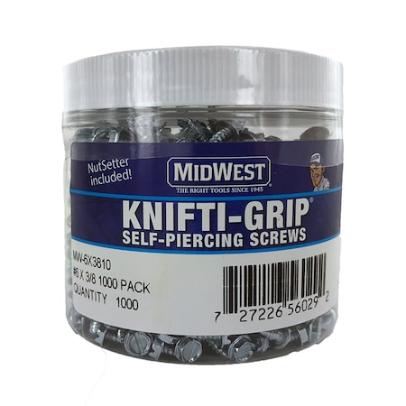 MIDWEST Unpainted Self Piercing Screw