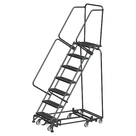 BALLYMORE Lockstep Rolling Ladder,Steel,70 in.H