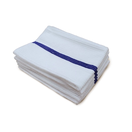 R &,amp, R TEXTILE Ribbed Microfiber Bar Mop,15&x18&,PK12