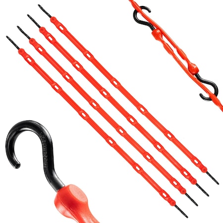 THE PERFECT BUNGEE Adjust-A-Strap,Red