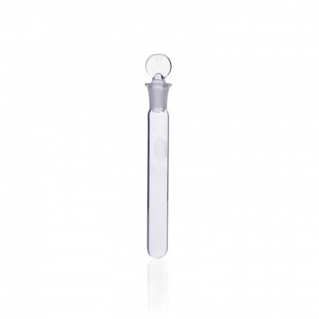 KIMBLE CHASE Glass Test Tubes,Stoppers,7 mL,Dime