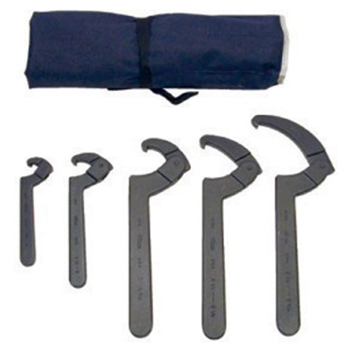 MARTIN TOOLS Adjustable Hook Spanner Wrench Set