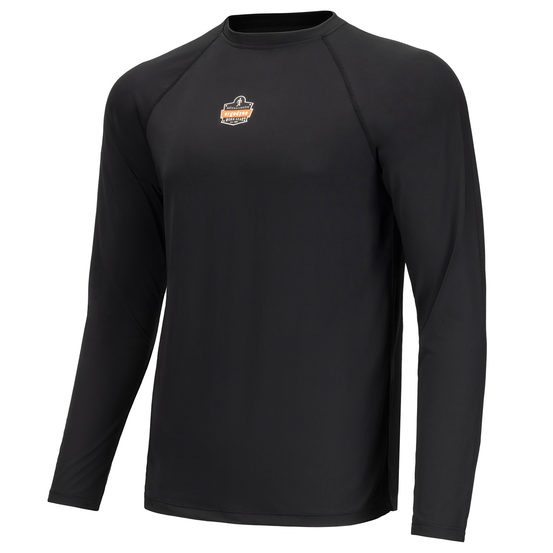 N-FERNO BY ERGODYNE Shirt,Long Sleeve,Base Layer,LW,Blk,2X