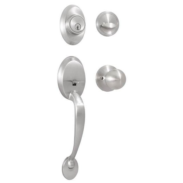 WESLOCK Hillcrest SGL CYL Handleset Hudson Trim