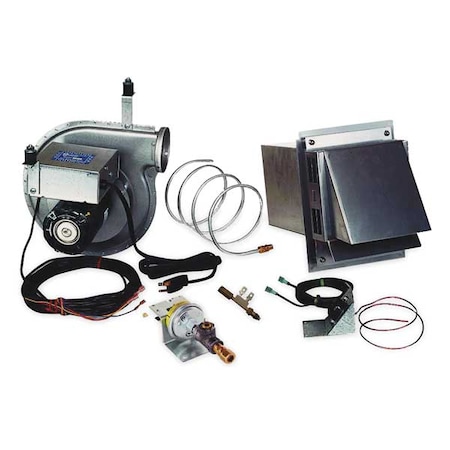 TJERNLUND PRODUCTS Water Heater Vent Package,7 7/8 in L