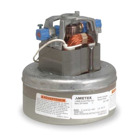AMETEK Vacuum Motor,95.4 cfm,225 W,220V