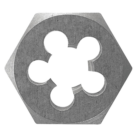 VERMONT AMERICAN Hex Threading Die,1/2&-13,HSS