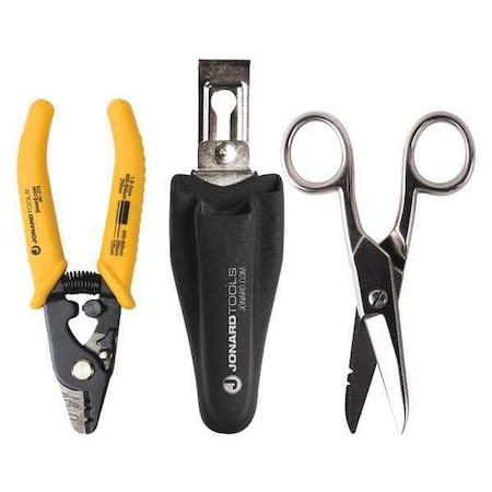 JONARD TOOLS Communications Tool Kit,No. of Pcs. 3