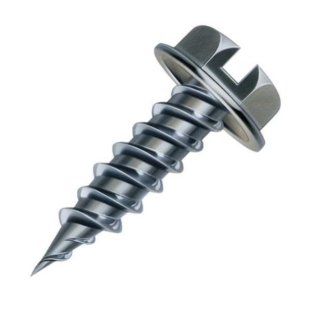 MALCO Self-Piercing Scrw,ScrwSz#8,Zn,2&L,PK250