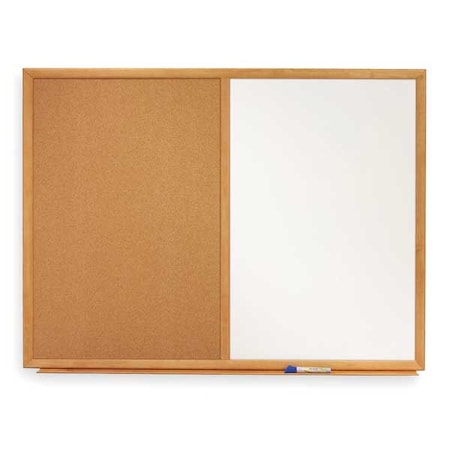 QUARTET Combination Bulletin Board, 36H x 48W In