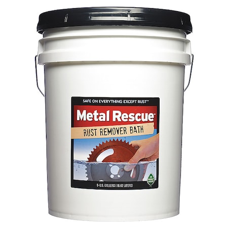 METAL RESCUE Rust Remover,5 gal,Bucket