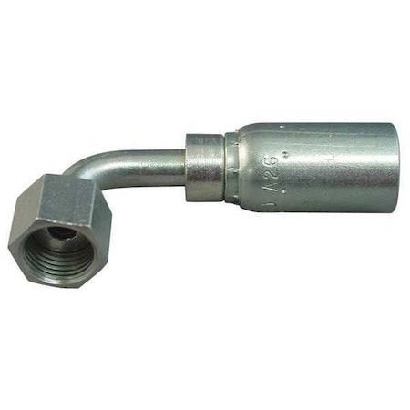 KURT Crimp Fitting,90 Degrees Elbow,1-1/4& ID
