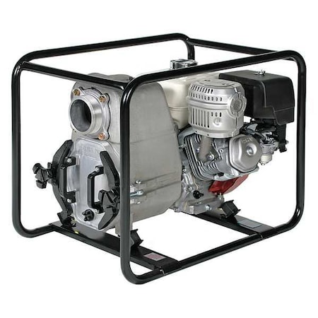 TSURUMI Engine Driven Utility Pump,337cc,4& MNPT