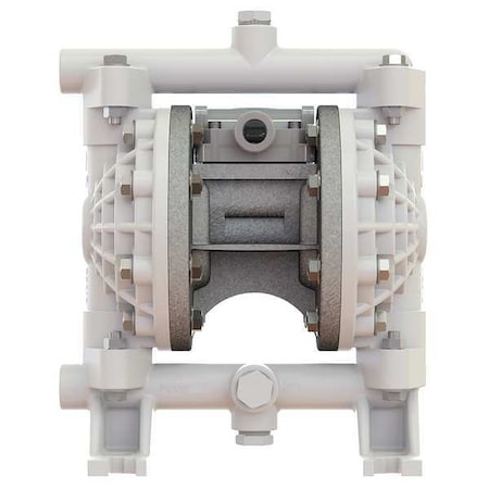 VERSA-MATIC Dbl DphrmPmp,FNPT,Buna N/PP,3/8in,11gpm