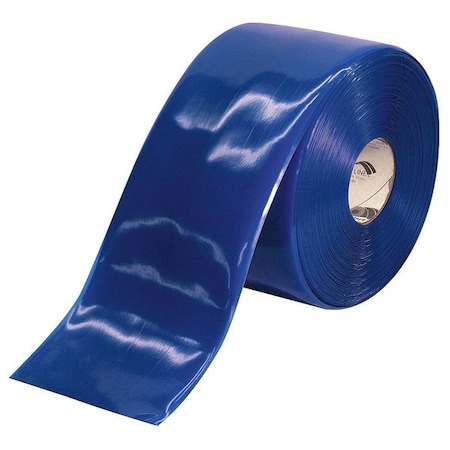 MIGHTY LINE Floor Tape,Blue,6 inx100 ft,Roll