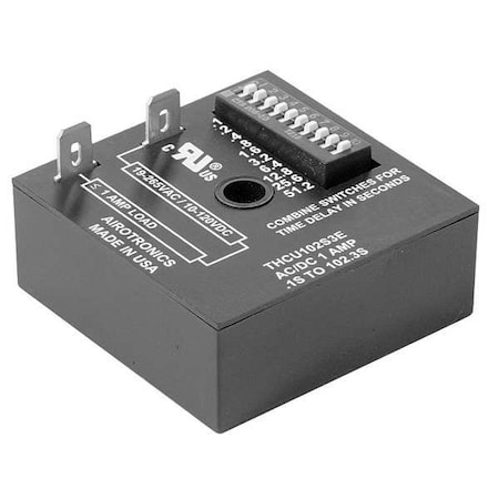 AIROTRONICS SinFunEncapTimingRelay, 265VDC, 2Pins