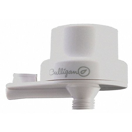CULLIGAN Inline Shower,White