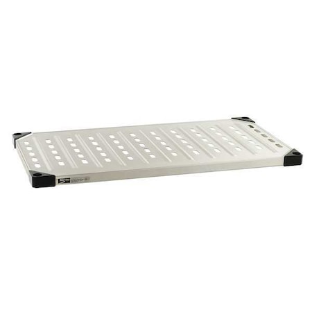 METRO Louvered Shelf,24 inx1 1/2 inx48 in