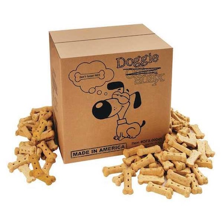 OFFICE SNAX Dog Biscuits,10 lb,Assorted