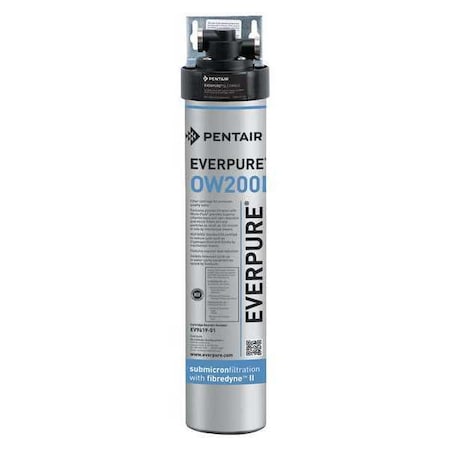 EVERPURE Water Filter System,0.5 micron,19& H