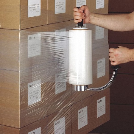 NIFTY PRODUCTS Stretch Film,15&x1500ft.,Clear,PK4