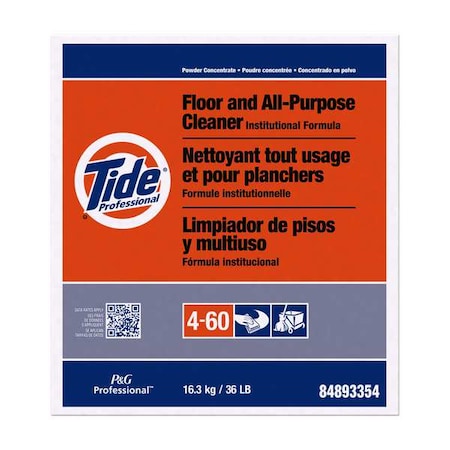TIDE Floor Cleaner,Powder,36 lb,Box