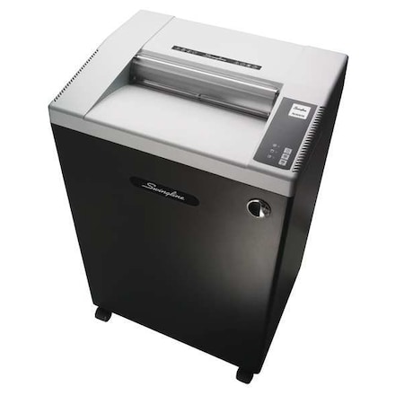 SWINGLINE GBC Paper Shredder,Cross-Cut,44 gal.,Blk/Slv