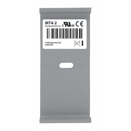 FUNCTIONAL DEVICES-RIB Mounting Snap Track;4.00