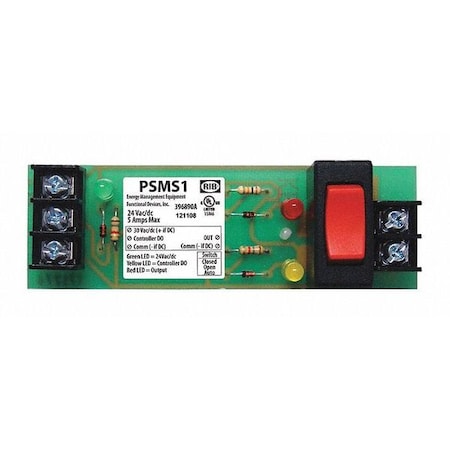 FUNCTIONAL DEVICES-RIB Track Mount Switch;5A;30VAC/DC