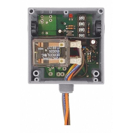 FUNCTIONAL DEVICES-RIB Enclosed Rly;Hi/Low Sep;20A;24VAC/DC;120