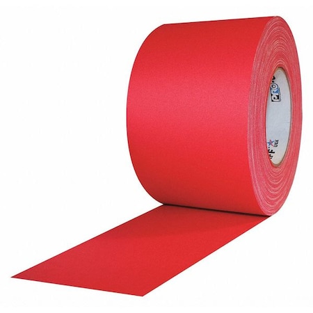 PROTAPES Matte Cloth Tape,4x55yd.,Red Cloth