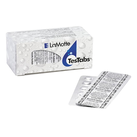 LAMOTTE Reagent,Tablet Type,0 to 4 ppm Range