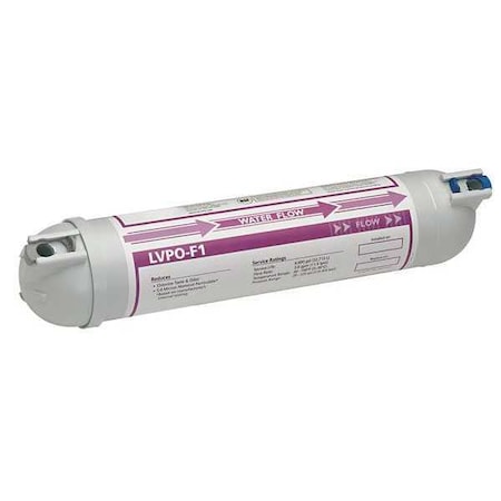 SHURFLO Inline Water Filter;3 gpm;15" H;125 psi