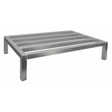 R.W. ROGERS CO Dunnage Rack,Aluminum,24&x36&x8&