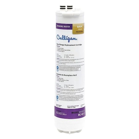 CULLIGAN Quick Connect Filter;0.5 gpm;3;000 gal