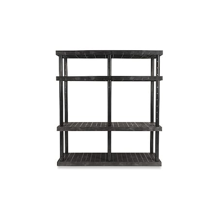 SPC INDUSTRIAL Plstc Shelf,24inx72inx66in,Adjustable