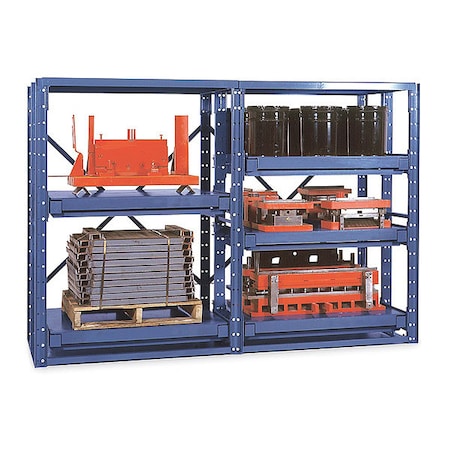 JARKE Roll Out Shelving,48inx84inx48in,Starter