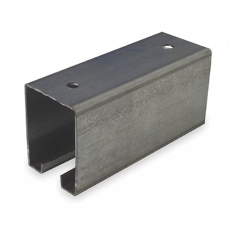 NATIONAL HARDWARE Plain Box Rail, 600 Lb,96 In