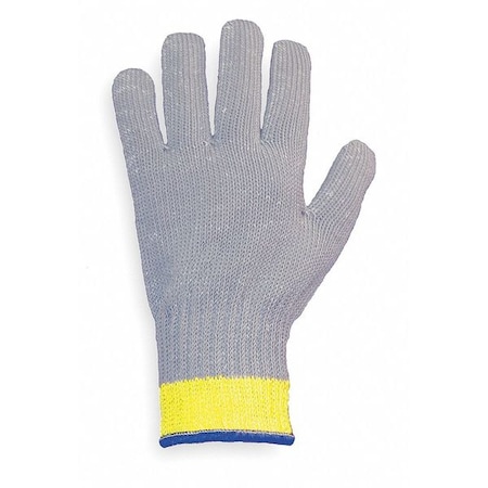 WHIZARD Cut Resistant Glove,Gray,Reversible,L