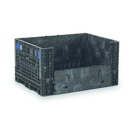 ORBIS Clps Bulk Ctr,Black,Solid,62 1/2 in