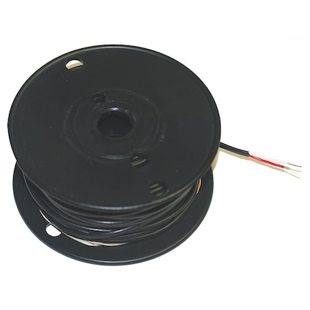 VULCAN Thermocouple Wire,JX,20AWG,Blk,100