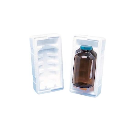 THERMOSAFE Shipper Bottle,10-1/2 in. L,PK45